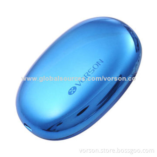 Touch-sensitive Digital Display 4,000mAh Power Bank with Electroplating Housing, Li-polymer Battery